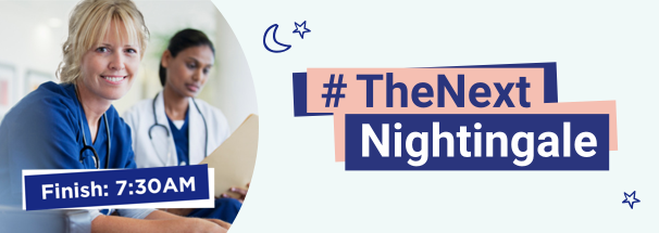 #TheNextNightingale Challenge challenge 1 with two nurses at the end of their shift